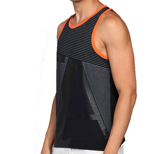 Débardeurs pour hommes, design personnalisé, sublimation, sans couture, séchage rapide, fitness, sport, course à pied, débardeurs pour hommes en vente à bas prix - Product Image 6