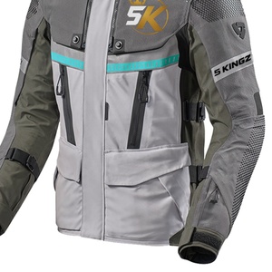 Chaquetas de Motociclismo para Carretera y Todoterreno, Impermeables, Resistentes al Viento, Protección para las Cuatro Estaciones, 100% Poliéster, Ropa de Motociclista - Product Image 6