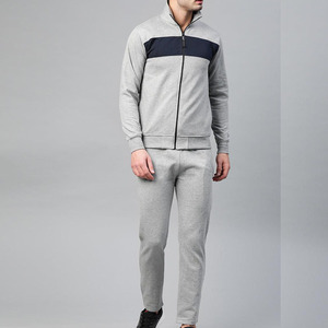 Men's Plus Size Autumn Tracksuit Set <b>Zip</b> <b>Up</b> <b>Jacket</b> Jogger Breathable Quick Dry Spandex Cotton Sportswear - Product Image 2