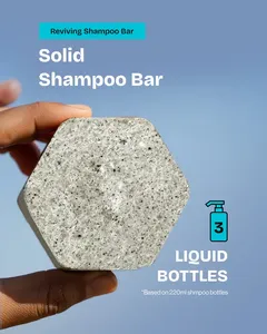 Reviving <b>shampoo</b> bar for hair balancing daily gentle cleansing solid <b>shampoo</b> for healthy smooth and fresh hair - Product Image 5