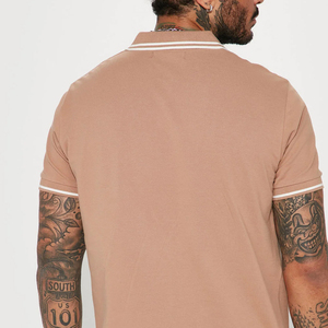 T-shirt décontracté pour homme en matière douce et résistante, avec un design de haute qualité et un col rabattu, à prix d'usine avantageux 2026 - Product Image 6
