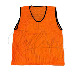 Yellow <b>Mesh</b> Training Vest Unisex Sleeveless Breathable Sports Vest Adult All Seasons Regular Fit Solid Color Polyester - Product Image 2