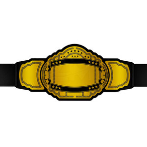 Ceinture de championnat OEM personnalisée en cuir PU, vente en gros d'usine pour ceintures de championnat sportif - Product Image 1