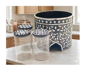 Soporte decorativo para maceta de hierro forjado, cubierta de jarrón negra con patrón pintado, decoración del hogar - Product Image 5