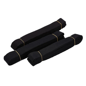 Ceintures d'arts martiaux de couleur unie pour le karaté, nouvelle arrivée, ceintures de karaté corail pour les arts martiaux, couleur unie - Product Image 3