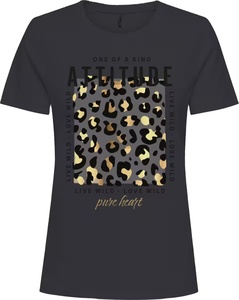 Camiseta de algodón orgánico 100% ecológica para mujer, camiseta informal de manga corta con bordado bonito, decoración de lentejuelas, anti-Pilling - Product Image 3