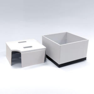 Boîtes de rangement pour télescopes avec design multicouche en papier couché pour montres de luxe et électronique, impression quadricolore personnalisable - Product Image 1