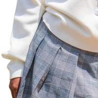 Pull en tricot crème à col rond pour femme, motif ours Preppy Sigma Gamma Rho, style décontracté et mignon, sororité grecque