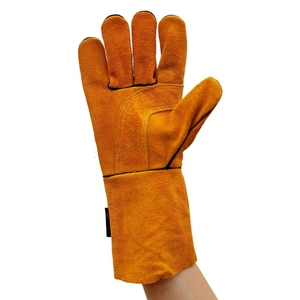 Guantes de Soldadura Reforzados de Cuero para Mayor Destreza, Refuerzo Doble en la Palma, Resistentes al Calor para Hornos, Barbacoas y Parrillas - Product Image 5