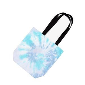 Latest High Quality Tie Dye Cotton <b>Canvas</b> Tote Bags Best Selling Custom Logo Printed <b>Shopper</b> Bag Drawstring Packaging Use Good - Product Image 3