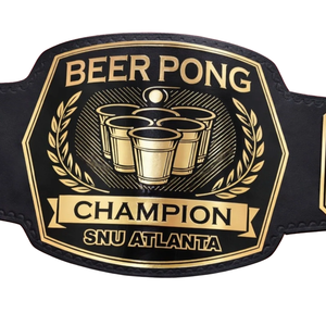 Cinturón de Campeonato de Beer Pong Personalizado, Trofeo de Alta Calidad, Edición de Coleccionista del Torneo de Cerveza SNU Atlanta - Product Image 5