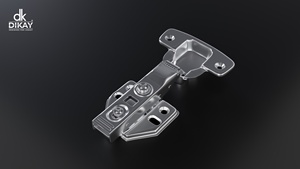 Modern Stainless Steel Furniture Hinge 180° Full Mortise Soft Closing 35mm Cup Kitchen Cabinet <b>Hardware</b> - Product Image 3