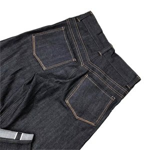 Falda Vaquera Asimétrica de Cintura Alta en Lavado Oscuro con Cierre de Botones, Corte Holgado, Estilo Casual de Otoño - Product Image 2
