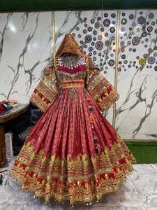 Nouvelle Arrivée Robes de Mariée Bohèmes Vintage Brodé Style Afghane et Pakistanaise Longues Coupe A-Line pour Femme Vente en Gros - Product Image 3