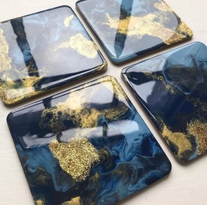 The Customization Size Resin coaster Best Quality and coaster Multi Colours and Home Party Use - Product Image 4