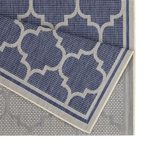 Sunshine GC_HAR2004 Blu 7 piedi 10 pollici X 10 piedi 3 pollici Set di Tappeti per Interni/Esterni - Product Image 4