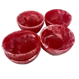 Collection de repas en résine Bols et plateaux EcoForm artisanaux de couleur et de taille personnalisables en résine époxy non toxique - Product Image 1