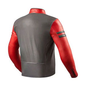 Chaqueta de cuero de vaca para hombre BM S1000 RR, estilo clásico Cafe Racer, para carreras/motociclismo, con joroba, certificada CE. - Product Image 2