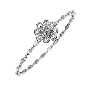 925 Sterling <b>Silver</b> Moissanite Bangle <b>Bracelet</b> Fashion Moissanite Diamond Tennis <b>Bracelet</b> Gift For Her - Product Image 3