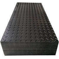 Panneau de pavage en HDPE durable, résistant à l'usure, réutilisable, plaque de base pour routes, pour la construction et la protection des paysages