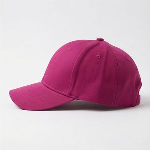 Gorra de Béisbol Fucsia Lisa, Ajustable, Unisex, de Algodón de Alta Calidad, Estilo A1 - Product Image 3