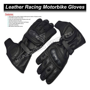 Guantes de Motociclismo Personalizados con Protección para los Nudillos para Hombre, Guantes de Cuero Premium para Motocicleta, Precio al por Mayor - Product Image 4