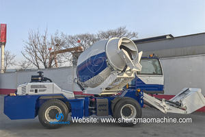 Mobile 2.6 m3 3 4 m3 6 metri cubi 500L portatile auto-caricamento transit mixer miscelazione calcestruzzo camion pezzi di ricambio per la vendita - Product Image 2