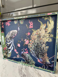 ถาดเสิร์ฟไม้พร้อมขาจับที่สะดวกสบายเพื่อความปลอดภัยและง่ายดาย - Product Image 3