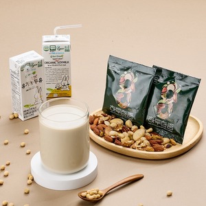 [InnoFood Corée] BariDream Lait de Soja Bio Pur Halal, Lait de Soja Biologique Sans Produits Laitiers, Protéine Végétale Liquide Végétalienne - Product Image 1