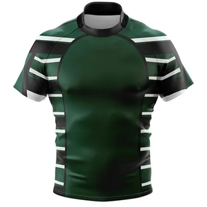 Camisetas de Rugby Personalizadas al por Mayor, Producción en Masa, Ropa Deportiva Profesional, Poliéster Duradero de Secado Rápido - Product Image 2