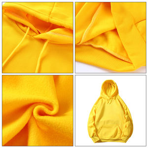 Sudadera con Capucha Corta de Forro Polar Personalizada para Hombre, Sudaderas con Capucha Simples para Hombre, Sudaderas al por Mayor, Sudaderas Extra Grandes Unisex - Product Image 3