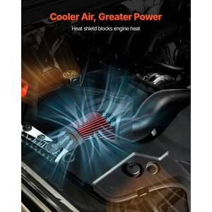 Sistema de Admisión de Aire Frío de 3.3 Pulgadas para Toyota Tacoma 3.5L V6 Gasolina 2016-2023, Alto Rendimiento, Ajuste, Protector de Calor, Filtro de Alto Flujo - Product Image 4
