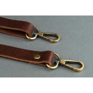 Handcrafted 100% Genuine Leather Belt for Women Boho Style Vintage Western Design Waterproof Hair Hide <b>Buckle</b> - Product Image 2