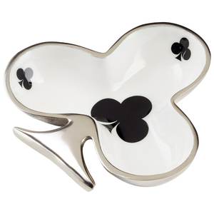 Bandeja de servicio de comida de diseñador de aluminio, usos para Bar y restaurante, Diseño de tarjeta de póker de alta calidad, acabado - Product Image 1