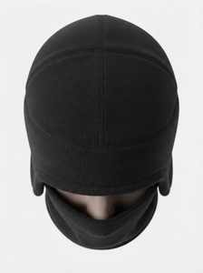 Gorro de lana de invierno con cubre orejas y cubre rostro, cálido, suave y cómodo para actividades al aire libre - Product Image 5