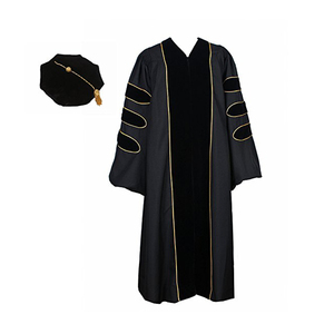 Conjunto de Toga, Birrete y Borla de Graduación para Estudiantes, Fabricante con MOQ Bajo para Escuelas y Universidades 2026 - Product Image 2