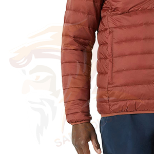 OEM Service Wholesale Best Quality <b>Men</b> Puffer Jacket Custom Made Winter Warm Puffer Jacket for Outdoor Use - Product Image 5