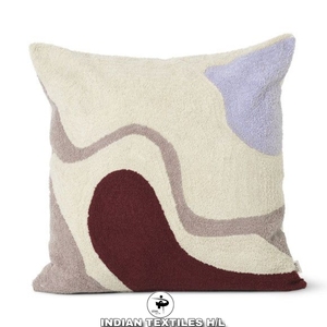 Handmade Indian Cotton Luxury Woven Tufted <b>Sofa</b> Cushion <b>Cover</b> Household Pillow Cases Eco-Friendly Custom OEM Wholesale - Product Image 1