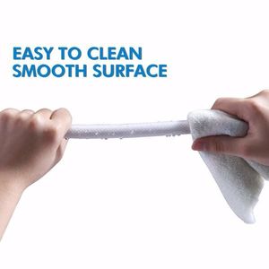 Tubo doccia in PVC Extra lungo da 71 pollici con anima interna bianca filata in ottone Anti-nodo flessibile a mano liscia - Product Image 3