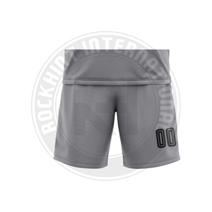 Conjunto de uniforme de fútbol para equipo, camiseta y pantalones cortos de poliéster ligeros para práctica, competición y juego profesional - Product Image 6