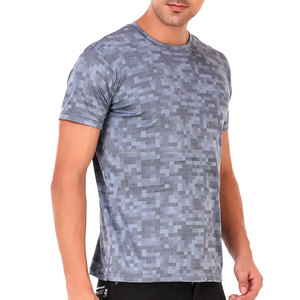เสื้อยืดแขนสั้นพิมพ์ลายตามสั่งคุณภาพสูงสำหรับผู้ชาย ผ้าฝ้าย 100% สวมใส่สบาย ดูดีมีสไตล์ เป็นมิตรกับสิ่งแวดล้อม ระบายอากาศได้ดี พร้อมสกรีนโลโก้ตามต้องการ - Product Image 1