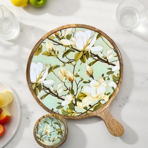 plato de madera esmaltada - Product Image 1