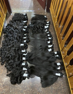 Vente en gros d'extensions de cheveux humains vietnamiens vierges bouclés profonds élégants cheveux en vrac de vague de corps à la mode clients soucieux de la mode - Product Image 6