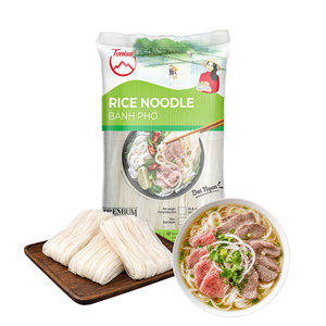 Fideos de Arroz Planos Tipo Pho, Sin OMG, Calidad de Exportación, Precio Directo de Fábrica, Empaque Personalizado, Servicio OEM - Product Image 1