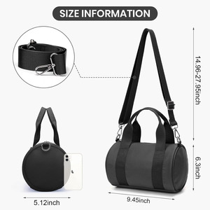 Sac de sport portable mini-baril, sac de voyage léger et petit format pour le sport et les voyages - Product Image 4