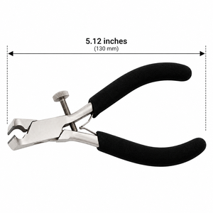 Pince coupante supérieure avec vis de réglage et mâchoires en tungstène, outil de coupe de précision pour fils ZetomedPro - Product Image 4