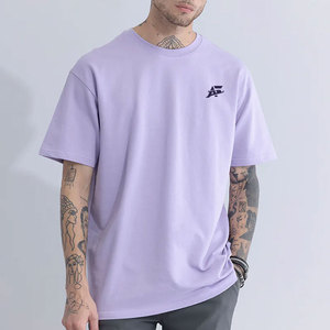 Créez votre propre logo sur un t-shirt en coton surdimensionné, design personnalisé, streetwear, t-shirt surdimensionné pour homme de haute qualité - Product Image 1