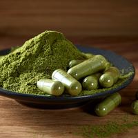 Capsules d'extrait de feuille de Moringa, supplément à base de plantes sans solvant, poudre verte naturelle, qualité alimentaire, Maharashtra, pour toutes les saisons
