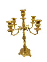 Lampe à huile artisanale en laiton plaqué or, style antique traditionnel, porte-diya, support décoratif pour bougie de Pooja, pour la maison et le temple