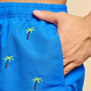 NUEVOS Shorts de Playa y Bañadores para Hombre, con Logotipo Bordado Personalizado, de Secado Rápido, Cintura Alta, Estilo Casual, a un Precio Razonable - Product Image 6
